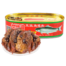 甘竹牌 豆豉鱼罐头184g7.7元包邮（需试用）