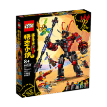乐高（LEGO）悟空小侠系列拼搭积木玩具男孩女孩粉丝收藏生日礼物 80033 六耳猕猴赤影机甲499元 (券后省30)