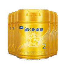 飞鹤星飞帆卓睿婴幼儿配方奶粉2段(6-12月)750g*6 乳铁蛋白1680元 (送赠品,券后省0.88)