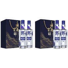 郎酒 顺品郎 蓝顺 45%vol 兼香型白酒 480ml*2瓶 礼盒装*2盒券后177.6元