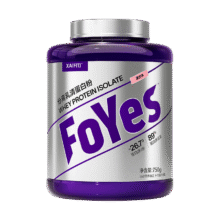 PLUS会员、需首购：FoYes精准分离乳清蛋白粉90%高蛋白低乳糖不耐运动健身1.65磅蜜桃249.3元