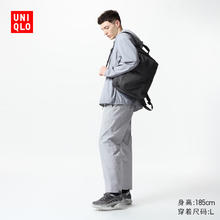 UNIQLO 优衣库 男女同款 弹力棉质松紧九分裤 474099 02 浅灰色券后94.05元