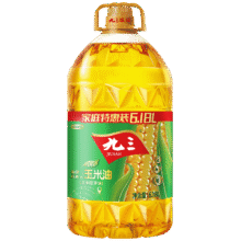 plus会员：九三 压榨一级玉米油 玉米胚芽油 6.18L *1瓶*2件109.8元（合54.9元/件）
