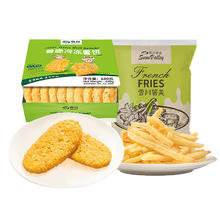 雪川食品 薯饼620g+薯美细薯原味1kg