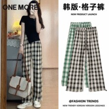 线下商场知名女装品牌！ONE MORE 文墨 2025秋季新品 女士韩系显瘦抽绳两穿束脚裤￥39.90 4.5折