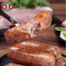 海霸王 含肉量85% 爆汁醇肉烤肠200g*3袋