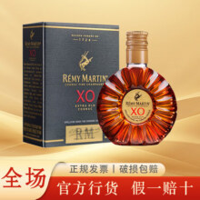 人头马（Remy Martin）【官方行货】洋酒 CLUB优质香槟区干邑白兰地 XO小酒版 50mL 1瓶 非卖品介意勿拍104元 (券后省100)