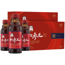 百亿补贴：正官庄红参元气植物饮品原装进口人参红参浓缩液 100ml*20瓶112.1元