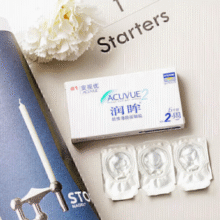 含水量59%！Johnson 强生 安视优 润眸双周抛 6片装￥31.26