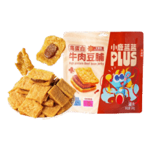 小鹿蓝蓝PLUS高蛋白牛肉豆脯  甄选南美进口牛肉 鲜香好滋味 营养又解馋 【真牛肉夹心】肉豆脯/一袋12包40.9元 (满43减22,券后省3)