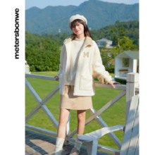20点开始：美特斯邦威 韩系羊羔毛外套女79元 包邮（需领券）