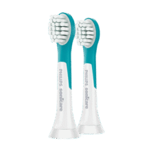 飞利浦（PHILIPS） 儿童电动牙刷头 配HX6322HX6312HX6320HX6340软毛刷头 HX6032 迷你型- 4支209元
