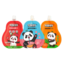 熊猫哼哼 果汁饮料100ml*3袋1.9元包邮（需试用，合0.63元/袋）