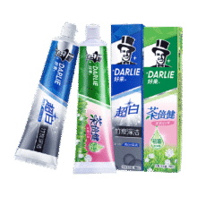 再降价：DARLIE好来(原黑人)  牙膏  茉莉白茶   2支  共370g16.32元+2.59元淘金币