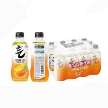 再降价、天降礼金：元气森林 维C橙味气泡水 280ml*12瓶16.11元