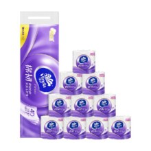 Vinda/维达 棉韧立体美110g 有芯卷纸 4层 12卷16.2元