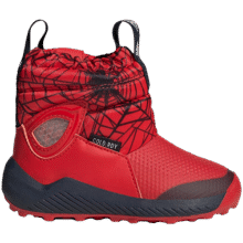 再降价：adidas Spider-M I 蜘蛛侠联名运动雪地靴男小童童鞋58元（超V会员价，有首单礼金价格更低）
