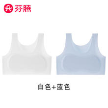 FENTENG 芬腾 发育期透气无痕少女文胸轻薄透气一二阶段 两件装券后33.9元
