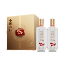 预售：小糊涂仙 720金装版 52度 浓香型白酒 500ml*2瓶 礼盒装299元 包邮（定金1元，可抵81元）