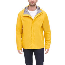 TOMMY HILFIGER 男士轻薄防水连帽外套 尼龙 Yellow 3X券后369.03元