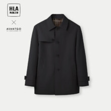 HLA海澜之家夹克男轻商务经典系列三防外套男春秋149元（需领券）