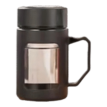 把手玻璃杯带把黑色 500ml1.48元