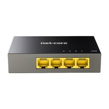 京东PLUS：磊科 netcore GS4 4口2.5G交换机 超千兆网速HUB集线器 支持NAS光猫89.3元