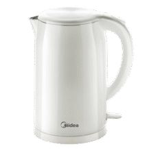 美的（Midea）2L大容量电热水壶 1800W家用快速沸腾电水壶烧水壶 不锈钢无缝内胆双层防烫热水壶 2L 【304不锈钢】79元 (券后省10)