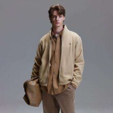 17日10点、超V会员：JACK&JONES 杰克琼斯 立领刺绣 休闲夹克87元包邮