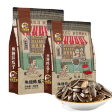 小熊主播瓜子 净重400克【焦糖味】 1袋3.95元