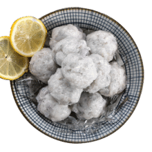 NEWWANGYA新万亚国产冷冻虾滑200g  手打虾肉含量95% 火锅丸子生鲜39.9元