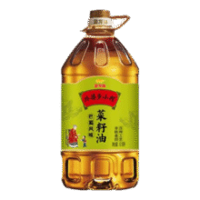 金龙鱼 食用油 非转基因 外婆乡小榨巴蜀风味菜籽油6.18L69.9元