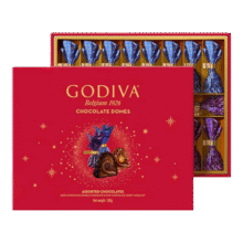 歌帝梵（Godiva）黑巧牛奶夹心巧克力礼盒伴手礼零食糖送女生老婆七夕礼物 【臻粹礼盒】20颗装-效期25年10月69元
