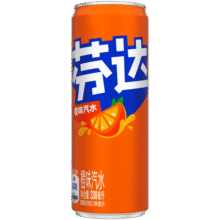 可口可乐（Coca-Cola） 芬达Fanta橙味汽水 碳酸饮料 整箱装 摩登罐330ml*24罐42.9元 (券后省7)