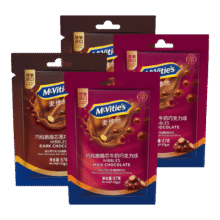 McVitie's麦维他麦丽素混合巧克力豆268g袋装 进口休闲零食 糖果 生日礼物23.94元