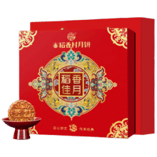 稻香村（DXC） 月饼礼盒560g 6味16饼 中秋节礼品 团购福利 稻香佳月23.49元