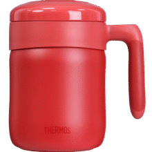 膳魔师（THERMOS）保温杯520ml男女办公304钢马克咖啡杯便携泡茶水杯子TCMM-520 RD108.9元（需领券）