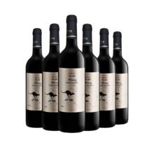 澳赛诗 袋鼠干红葡萄酒 澳洲原瓶进口 西拉子 750mL 6瓶319元