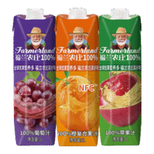 福兰农庄 纯果汁 饮料 4种口味 1L *4瓶29.9元