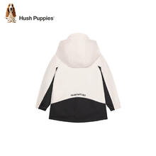 Hush Puppies 暇步士 童装儿童男女小童秋季舒适户外休闲三防风衣 米白色 100券后209元