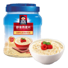 桂格（QUAKER）【整箱】即食早餐燕麦片饱腹燕麦1000g罐装营养早餐冲饮燕麦盒子 1000g即食罐子整箱装（12罐）156元 (券后省3)