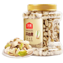 沃隆开心果670g罐装大颗粒原色坚果炒货孕妇解馋小零食【拍2送礼袋】99元