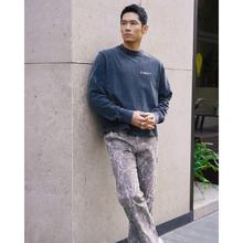 限移动端：Abercrombie & Fitch AF小麋鹿 男士复古宽松做旧圆领长袖T恤 KI123-4080114.3元淘金币最高抵扣5.22元
