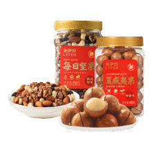 来伊份每日坚果罐装混合坚果果干休闲零食炒货干货下午茶办公室解馋零食61.9元 (券后省8)