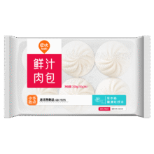 巴比 鲜汁肉包 300g*2包 共12只 早餐包子馒头 生鲜面点 *5件43.35元（需领券，合8.67元/件）