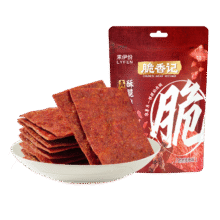 来伊份高蛋白酥脆肉脯脆香记靖江特产网红即食办公室解馋零食 【烧烤味】高蛋白酥脆肉脯35g29.6元（合3.7元/件）