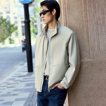 JACK&JONES 杰克琼斯 25年秋季防泼水简约立领外套 C02伦敦雾券后370.6元