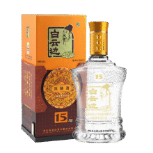 白云边 十五年 42° 浓酱兼香型 500ml *2件264元（合132元/件）