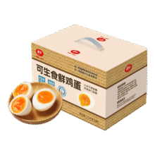 神丹 可生食鸡蛋 无抗生素鲜鸡蛋礼盒 3斤装 30枚礼盒24.9元 (券后省9)