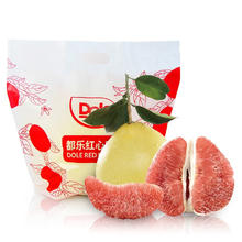 有券的上：都乐 红肉蜜柚 4只装 总重8斤